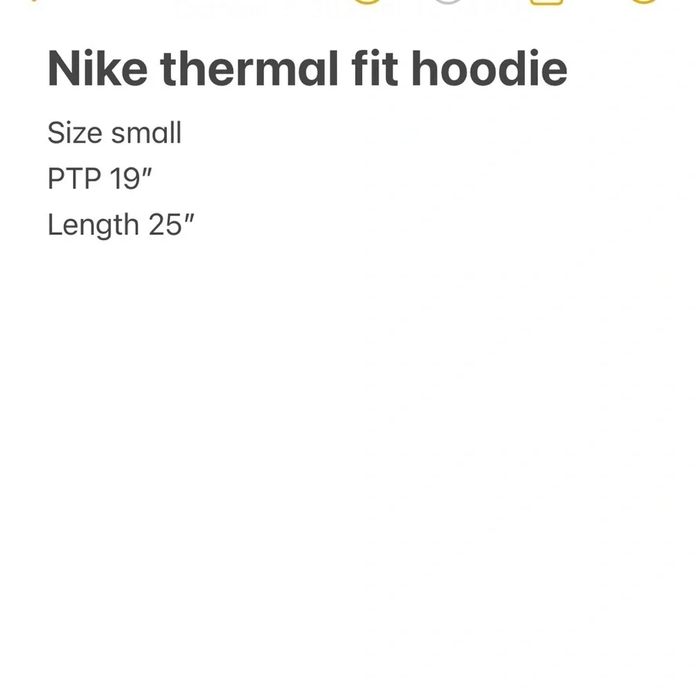 Nike Therma-Fit Blue Pullover Hoodie Polka Dot size Small